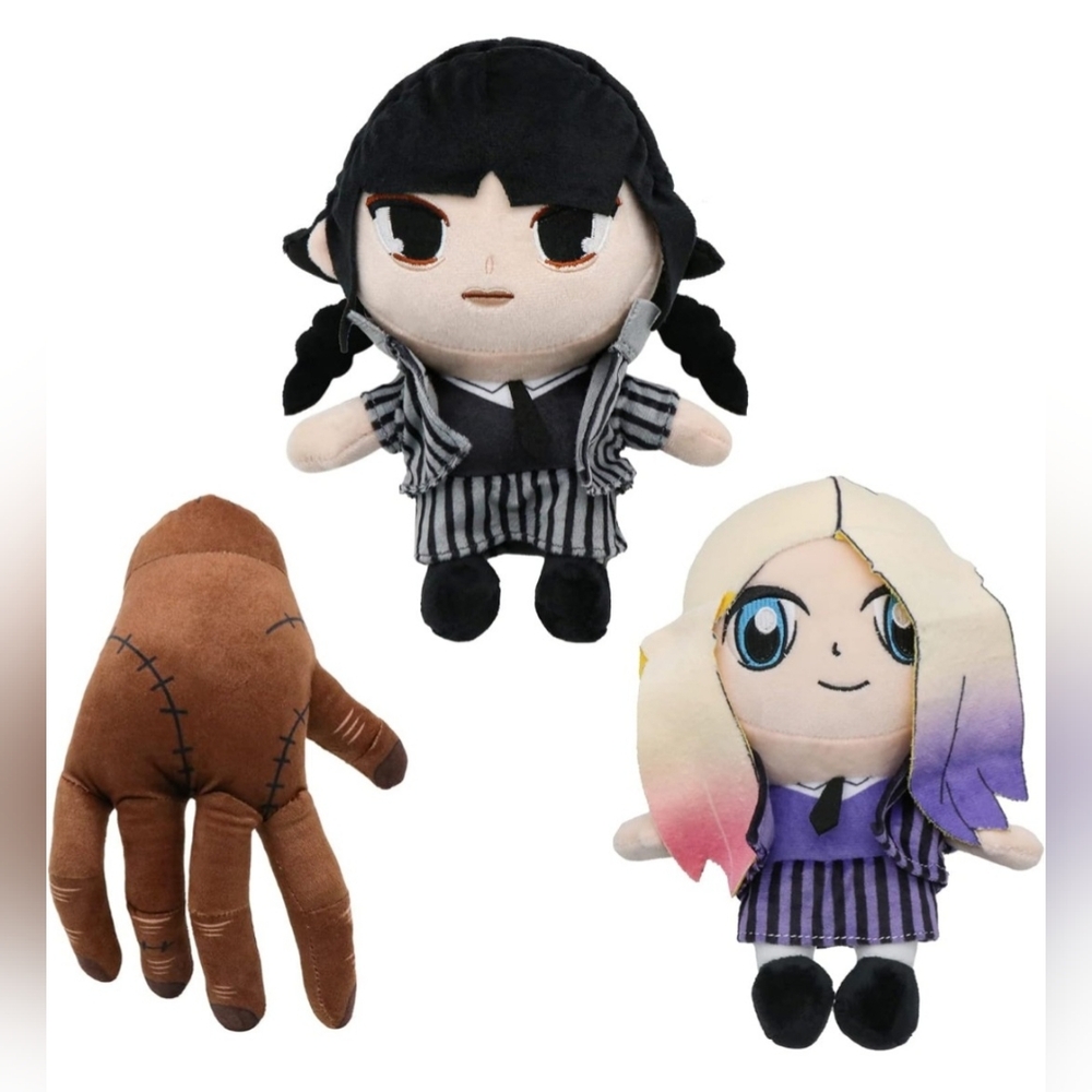 Wednesday Addams Plushies (Set)